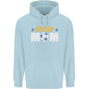 Soccer Mum Mom Childrens Kids Hoodie Light Blue