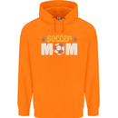 Soccer Mum Mom Childrens Kids Hoodie Orange