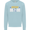 Soccer Mum Mom Kids Sweatshirt Jumper Light Blue