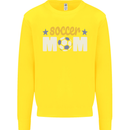 Soccer Mum Mom Kids Sweatshirt Jumper Yellow