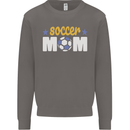 Soccer Mum Mom Mens Sweatshirt Jumper Charcoal