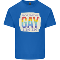Sounds Gay Im In Funny LGBT Gay Pride Mens Cotton T-Shirt Tee Top Royal Blue