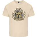 Sparta Honor Above all Else Gym Bodybuilding Mens Cotton T-Shirt Tee Top Natural