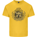 Sparta Honor Above all Else Gym Bodybuilding Mens Cotton T-Shirt Tee Top Yellow