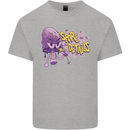 Spore Me the Details Funny Mushroom Mens Cotton T-Shirt Tee Top Sports Grey