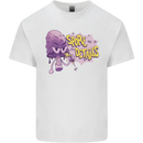 Spore Me the Details Funny Mushroom Mens Cotton T-Shirt Tee Top White