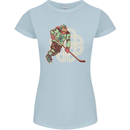 St Patricks Day Ice Hockey Womens Petite Cut T-Shirt