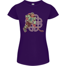 St Patricks Day Ice Hockey Womens Petite Cut T-Shirt