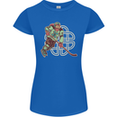 St Patricks Day Ice Hockey Womens Petite Cut T-Shirt