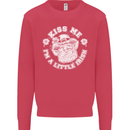 St Patricks Day Kiss Me Im a Little Bit Irish Kids Sweatshirt Jumper Heliconia