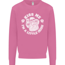 St Patricks Day Kiss Me Im a Little Bit Irish Mens Sweatshirt Jumper Azalea