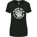 St Patricks Day Kiss Me Im a Little Bit Irish Womens Wider Cut T-Shirt Black