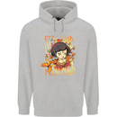 Stay Wild Moon Child Cancer Star Sign Zodiac Mens 80% Cotton Hoodie Sports Grey