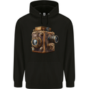 Steampunk Camera Photography Photographer Mens 80% Cotton Hoodie Black