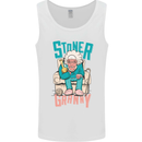 Stoner Granny Funny Weed Grandma Bong Mens Vest Tank Top White