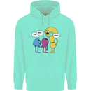 Stop Wait What Funny Punctuation English Lit Childrens Kids Hoodie Peppermint