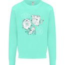 Storage Father Flash Drive CD ROM Floppy Kids Sweatshirt Jumper Peppermint