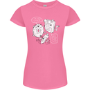 Storage Father Flash Drive CD ROM Floppy Womens Petite Cut T-Shirt Azalea