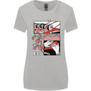 Sushi Womens Wider Cut T-Shirt Sports Grey