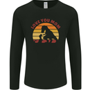 T-Rex Mom Mothers Day Dinosaur Mens Long Sleeve T-Shirt Black