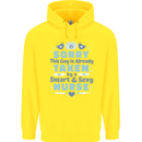 Taken By a Smart Nurse Funny Valentines Day Childrens Kids Hoodie Yellow