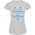 Taken By a Smart Nurse Funny Valentines Day Womens Petite Cut T-Shirt Sports Grey