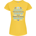 Taken By a Smart Nurse Funny Valentines Day Womens Petite Cut T-Shirt Yellow