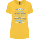 Taken By a Smart Nurse Funny Valentines Day Womens Wider Cut T-Shirt Yellow