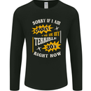 Terrible 30s Funny 30 Year Old Birthday Mens Long Sleeve T-Shirt Black