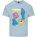 The Camera Sutra Funny Photography Photographer Kids T-Shirt Childrens Light Blue