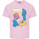 The Camera Sutra Funny Photography Photographer Kids T-Shirt Childrens Light Pink