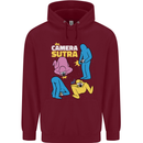 The Camera Sutra Funny Photography Photographer Mens 80% Cotton Hoodie Maroon