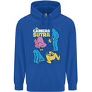 The Camera Sutra Funny Photography Photographer Mens 80% Cotton Hoodie Royal Blue