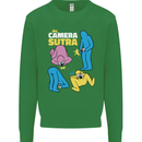 The Camera Sutra Funny Photography Photographer Mens Sweatshirt Jumper Irish Green