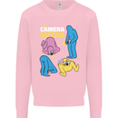 The Camera Sutra Funny Photography Photographer Mens Sweatshirt Jumper Light Pink