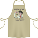 The Science Method Funny Chemistry Geek Cotton Apron 100% Organic Khaki