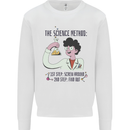 The Science Method Funny Chemistry Geek Kids Sweatshirt Jumper White