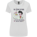 The Science Method Funny Chemistry Geek Womens Wider Cut T-Shirt White