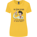 The Science Method Funny Chemistry Geek Womens Wider Cut T-Shirt Yellow