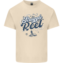 The Struggle is Real Fishing Fisherman Funny Mens Cotton T-Shirt Tee Top Natural