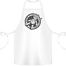 Thinking of You Voodoo Doll Cotton Apron 100% Organic White