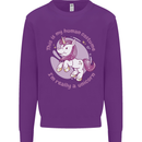 This is My Unicorn Outfit Fancy Dress Costume Kids Sweatshirt Jumper Purple