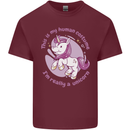 This is My Unicorn Outfit Fancy Dress Costume Mens Cotton T-Shirt Tee Top Maroon