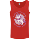 This is My Unicorn Outfit Fancy Dress Costume Mens Vest Tank Top Red