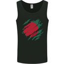 Torn Bangladesh Flag Bangladeshi Day Football Mens Vest Tank Top Black