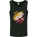 Torn Bhutan Flag Bhutanese Day Football Mens Vest Tank Top Black