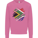Torn South African Flag Africa Day Football Mens Sweatshirt Jumper Azalea