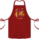Torn Sri Lankan Flag Sri Lanka Day Football Cotton Apron 100% Organic Maroon