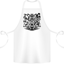 Tribal Triathlon Swimming Running Cycling Cotton Apron 100% Organic White