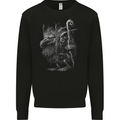 Troll Hobgoblin Goblin Fantasy SCI-FI Mens Womens Kids Unisex Black Kids Sweatshirt